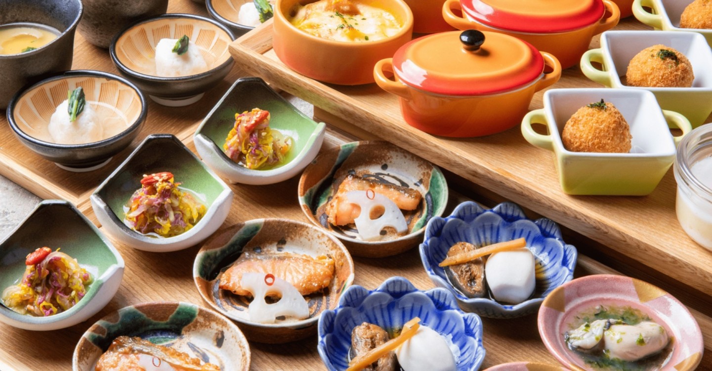 写真：ホテルミュッセ銀座名鉄の季節の食材を使った東京料理